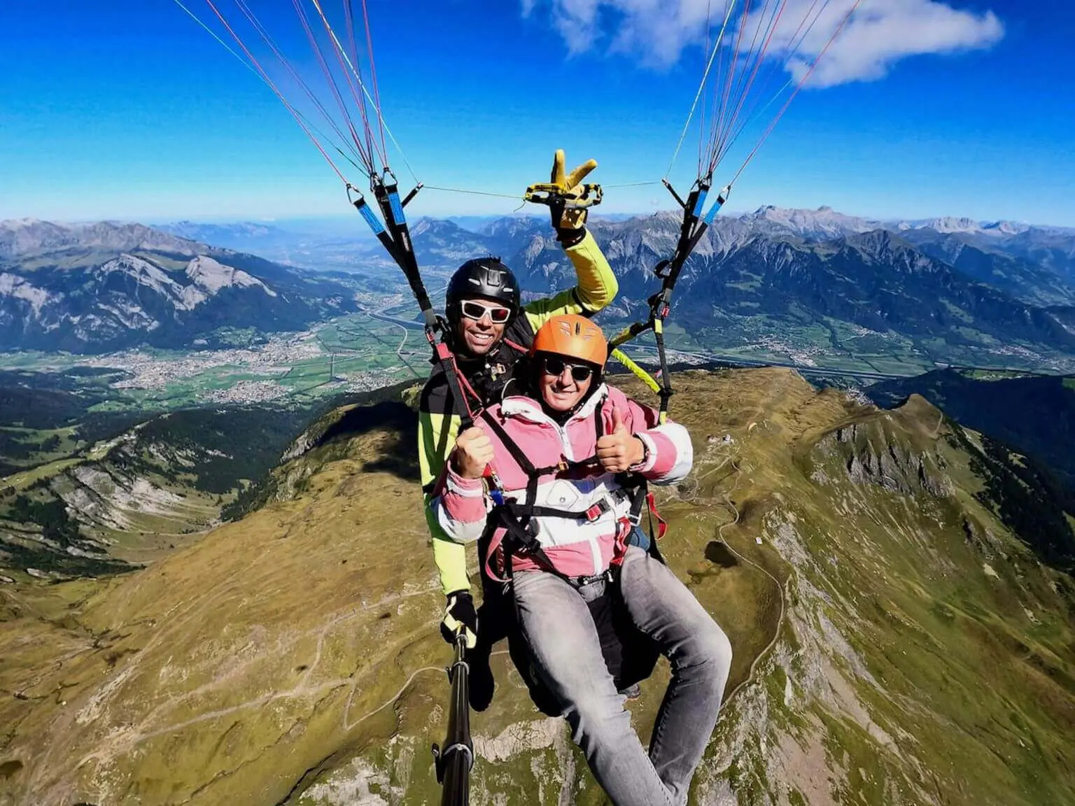 Tandemflug Aussicht